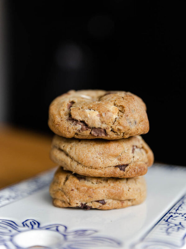 Cookies aux 3 chocolats