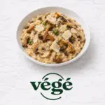 Risotto aux champignons de Paris et des bois, parmesan