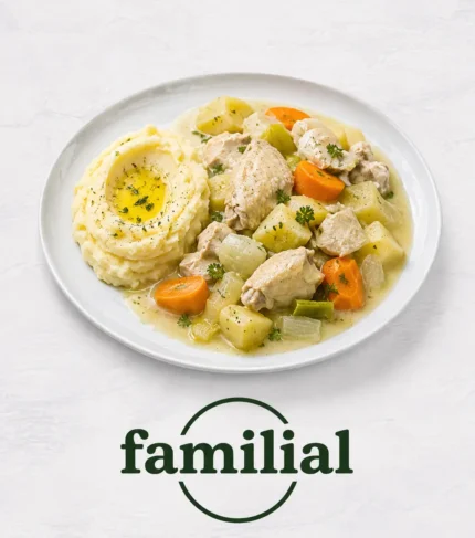waterzooi poulet legumes purée