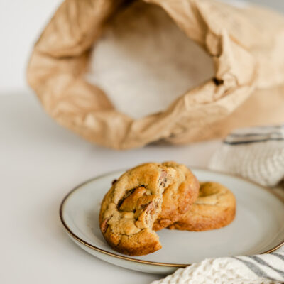 Cookies au chocolat.
