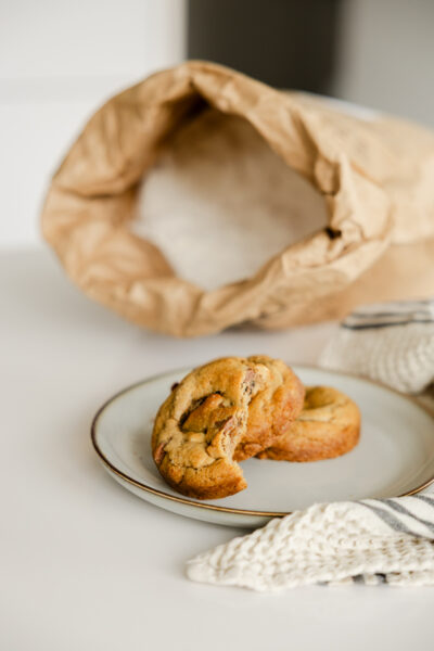 Cookies au chocolat.