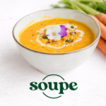 Soupe de carottes, miso et gingembre