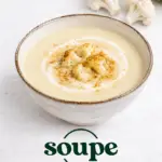 Soupe choux-fleurs, curry