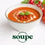 crème de tomates aux poivrons