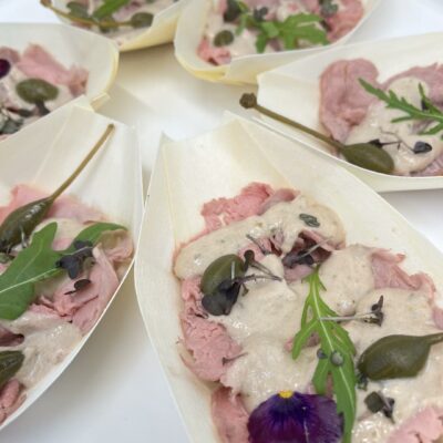 Vitello tonnato.