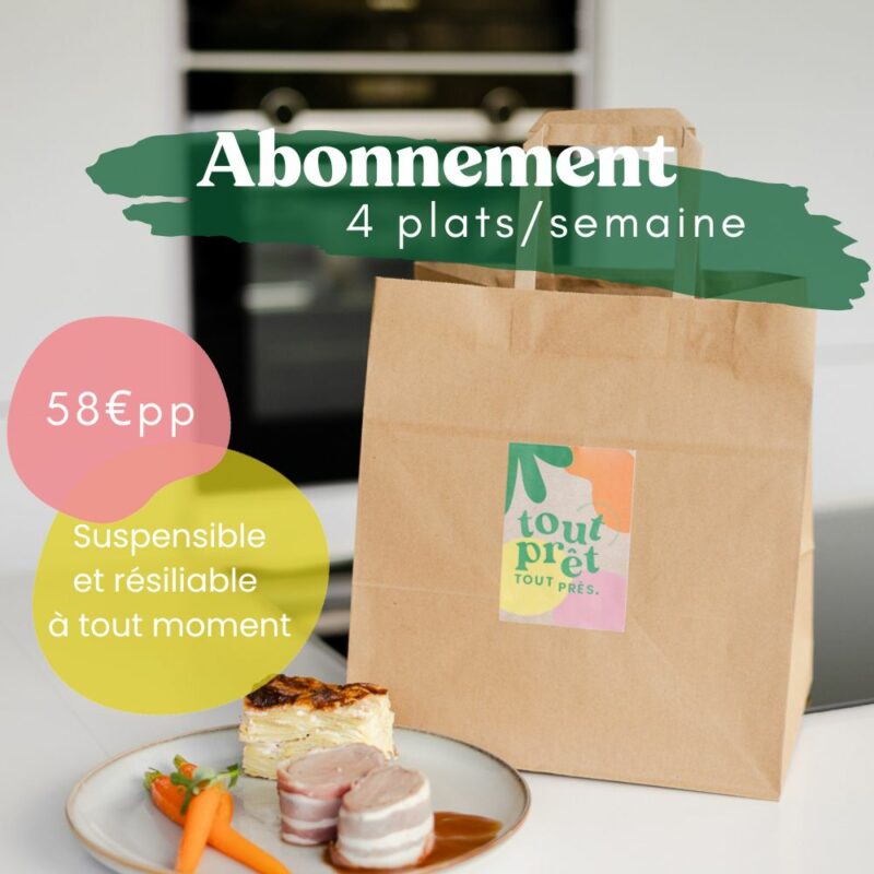 Abonnement 3 plats